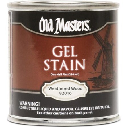 Gizmo 292684 0.5 Pint Weathered Wood Gel Stain GI3573870
